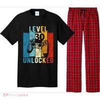 Level 30 Unlocked Video Gamer 30 Year Old 30th Birthday Gift Pajama Set thumb 0