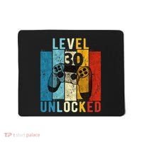 Level 30 Unlocked Video Gamer 30 Year Old 30th Birthday Gift Mousepad thumb 0