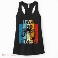 Level 30 Unlocked Video Gamer 30 Year Old 30th Birthday Gift Women's Tank Top thumb 0