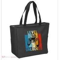 Level 30 Unlocked Video Gamer 30 Year Old 30th Birthday Gift Tote Bag thumb 2