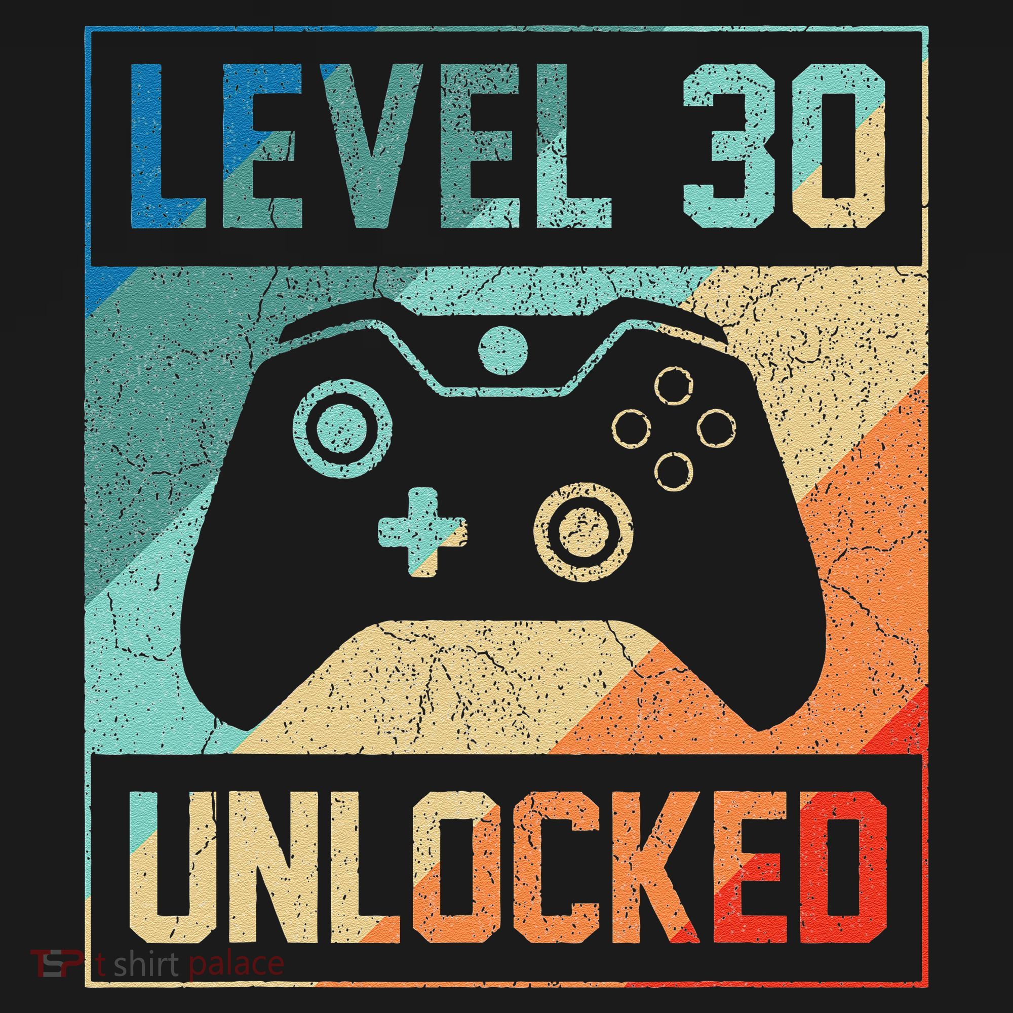 Level 30 Unlocked Video Gamer 30th Birthday Gifts Polo