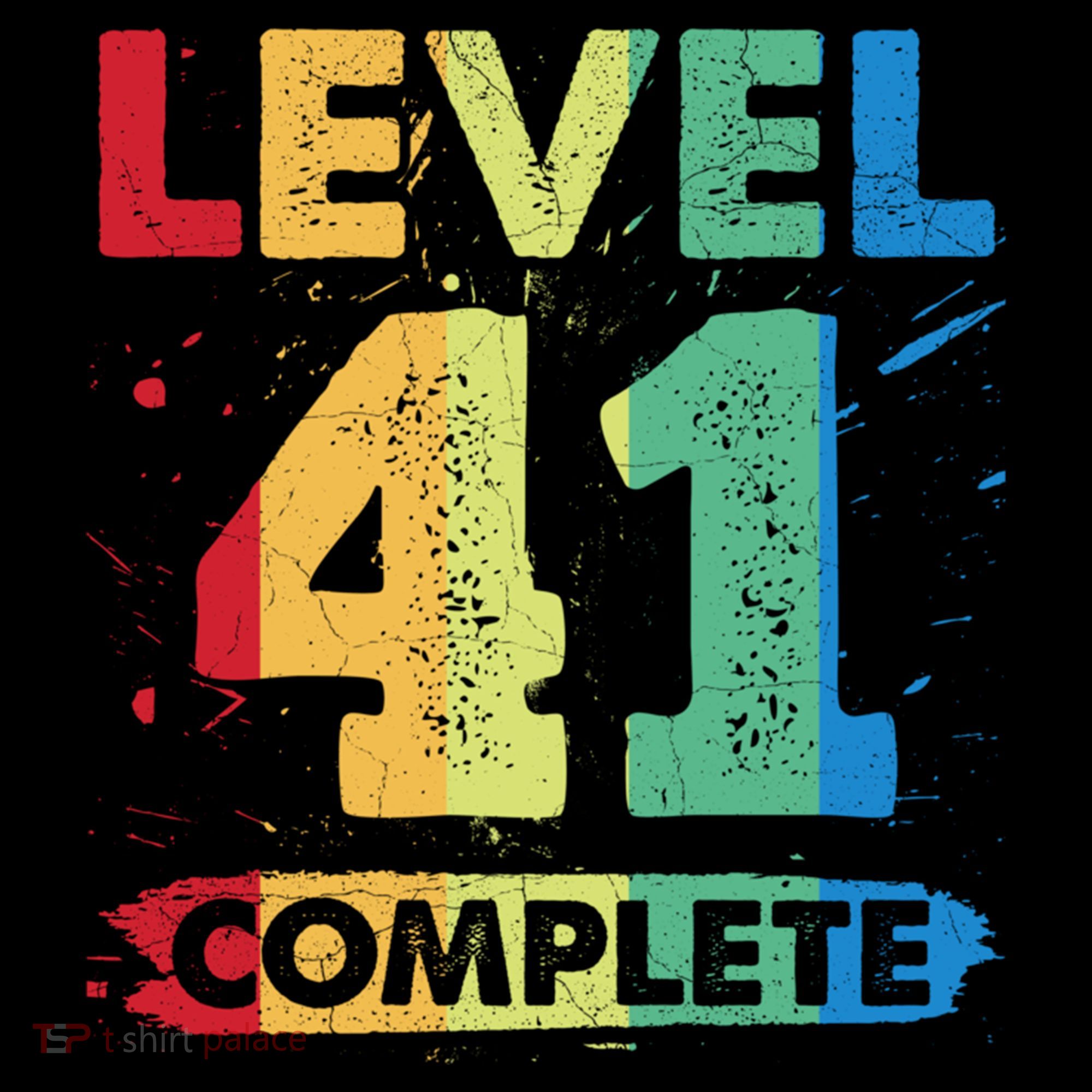 Level 41 Complete 41st Wedding Anniversary 41 Years Gift Bucket Hat