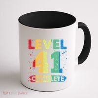 Level 41 Complete 41st Wedding Anniversary 41 Years Gift Coffee Mug thumb 1