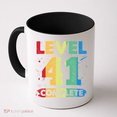 Level 41 Complete 41st Wedding Anniversary 41 Years Gift Coffee Mug