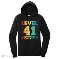 Level 41 Complete 41st Wedding Anniversary 41 Years Gift Women's Hoodie thumb 0