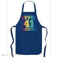 Level 41 Complete 41st Wedding Anniversary 41 Years Gift Apron thumb 0