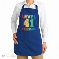 Level 41 Complete 41st Wedding Anniversary 41 Years Gift Apron thumb 2