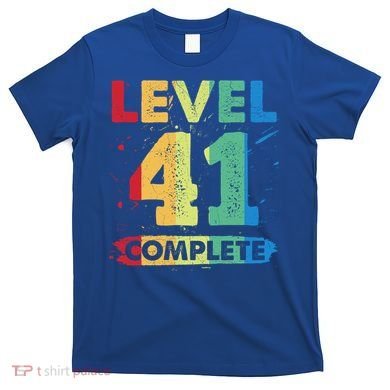 Level 41 Complete 41st Wedding Anniversary 41 Years Gift T-Shirt