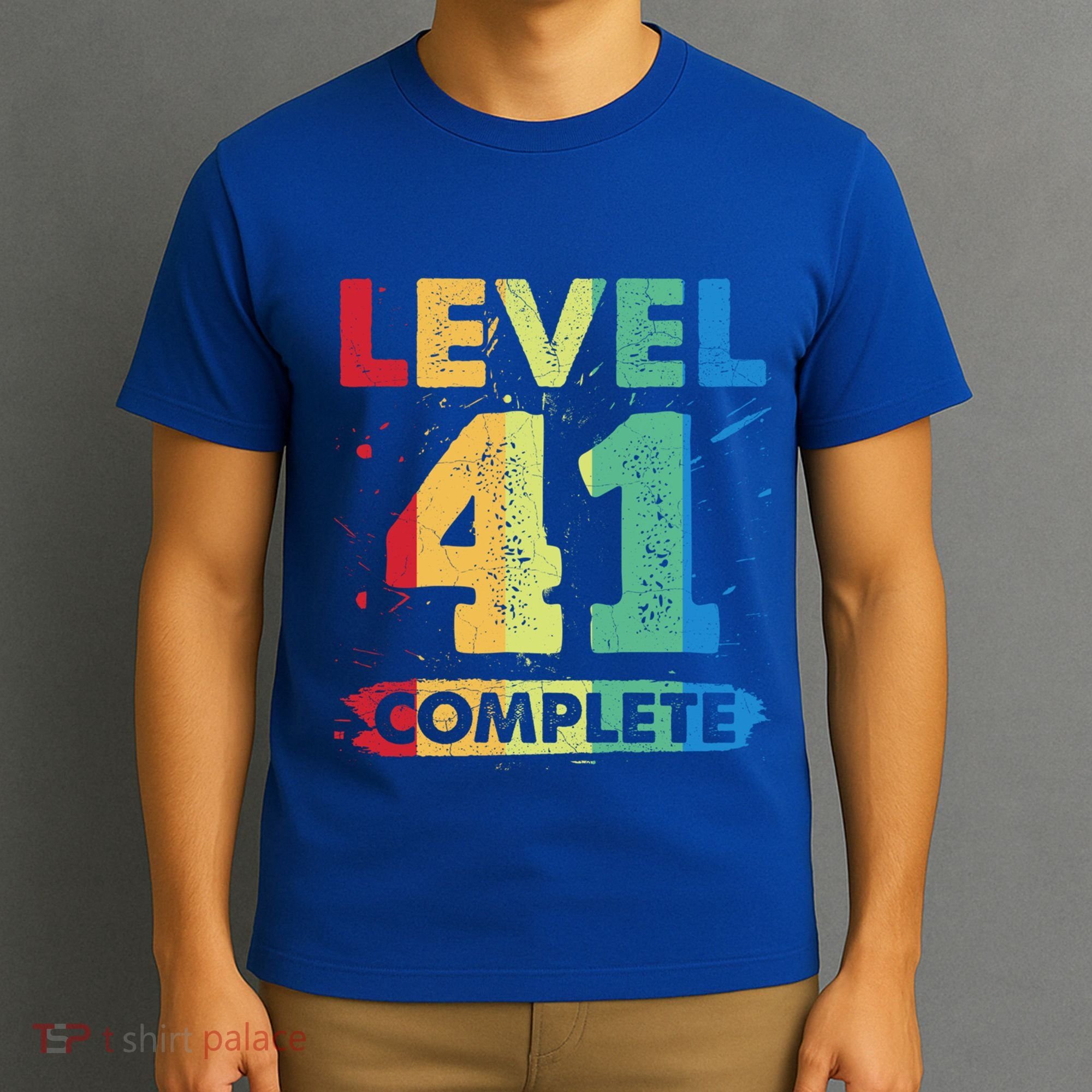 Level 41 Complete 41st Wedding Anniversary 41 Years Gift T-Shirt
