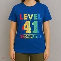 Level 41 Complete 41st Wedding Anniversary 41 Years Gift T-Shirt thumb 4
