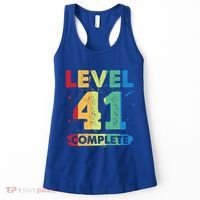 Level 41 Complete 41st Wedding Anniversary 41 Years Gift Women's Tank Top thumb 0
