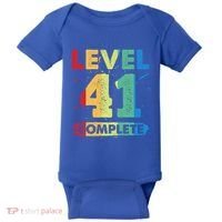 Level 41 Complete 41st Wedding Anniversary 41 Years Gift Baby Bodysuit thumb 0