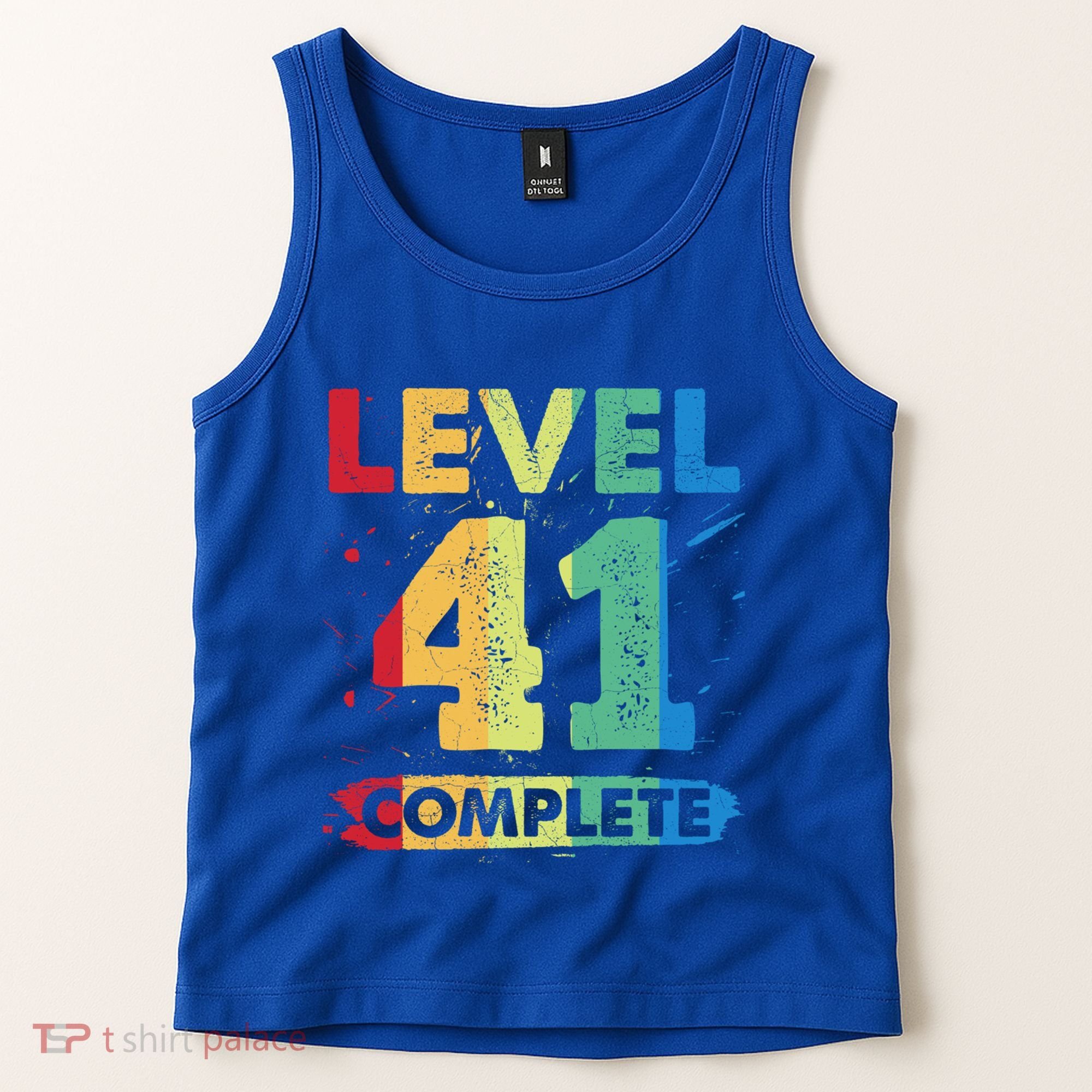 Level 41 Complete 41st Wedding Anniversary 41 Years Gift Tank Top