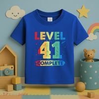 Level 41 Complete 41st Wedding Anniversary 41 Years Gift Toddler T-Shirt thumb 3