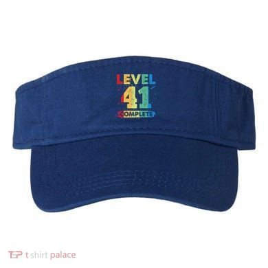 Level 41 Complete 41st Wedding Anniversary 41 Years Gift Visor