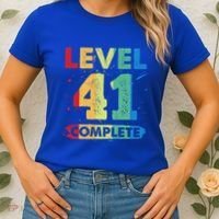 Level 41 Complete 41st Wedding Anniversary 41 Years Gift Women's T-Shirt thumb 2