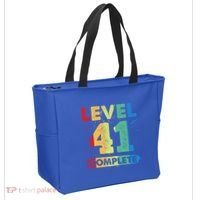 Level 41 Complete 41st Wedding Anniversary 41 Years Gift Tote Bag thumb 2