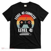 Level 40 Complete Level 41 Loading Vintage Birthday Video Game T-Shirt thumb 0