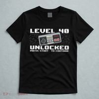 Level 40 Complete 1981 Gamer 40th Birthday T-Shirt thumb 5