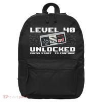 Level 40 Complete 1981 Gamer 40th Birthday 16 in Basic Backpack thumb 0