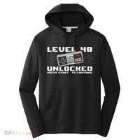 Level 40 Complete 1981 Gamer 40th Birthday Performance Fleece Hoodie thumb 0