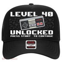 Level 40 Complete 1981 Gamer 40th Birthday Hat thumb 0