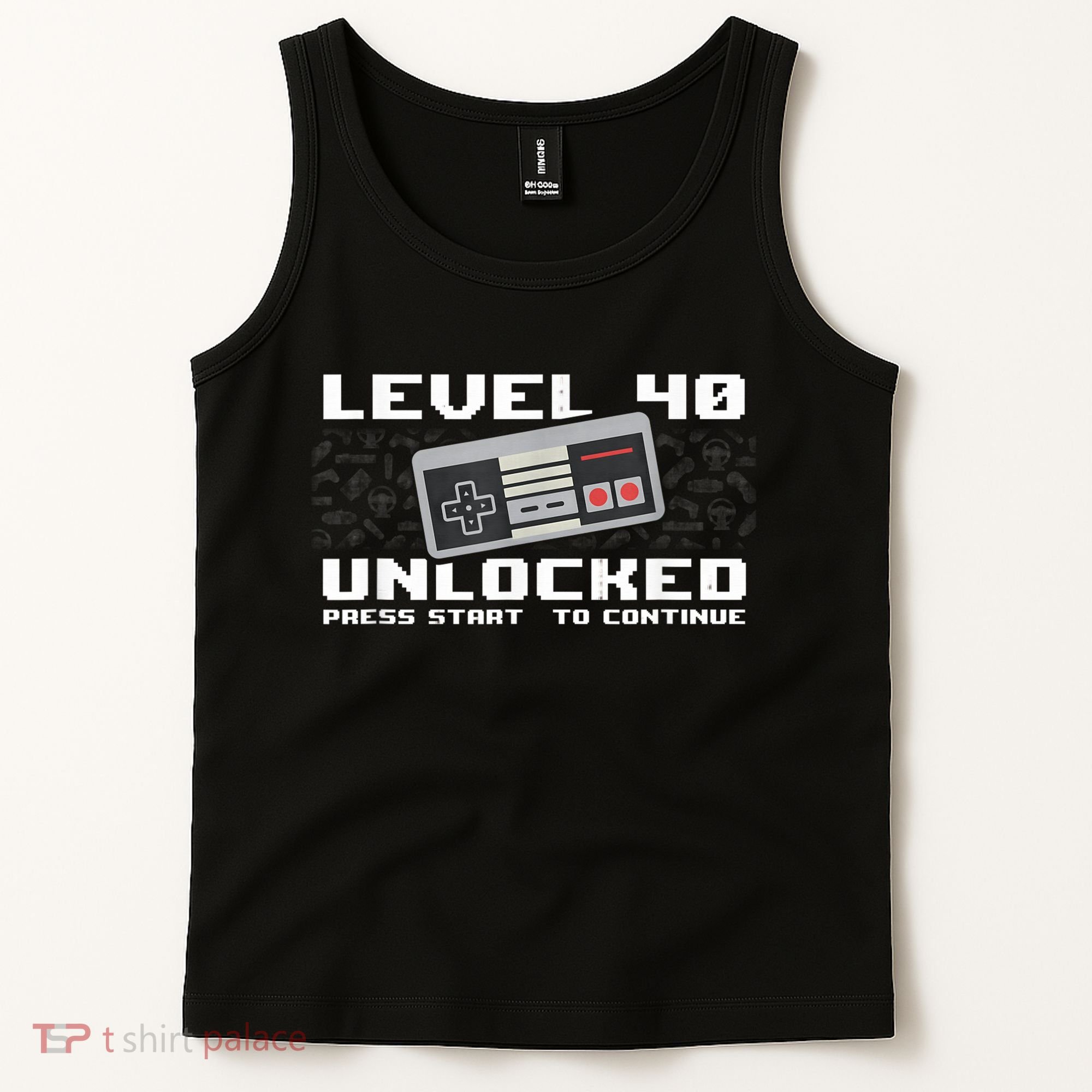 Level 40 Complete 1981 Gamer 40th Birthday Tank Top