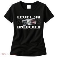Level 40 Complete 1981 Gamer 40th Birthday Women's T-Shirt thumb 0