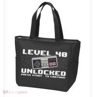 Level 40 Complete 1981 Gamer 40th Birthday Tote Bag thumb 3