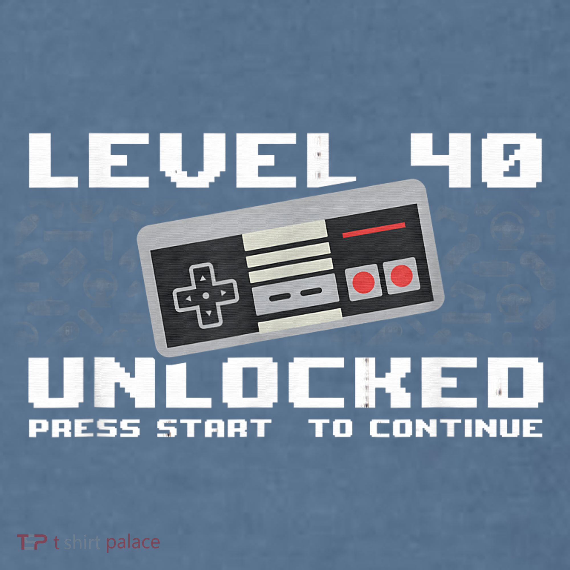 Level 40 Complete 1981 Gamer 40th Birthday Comfort Colors Garment-Dyed Hooded Sweatshirt