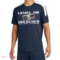 Level 40 Complete 1981 Gamer 40th Birthday Sport-Tek Competitor United Soccer Jersey thumb 0