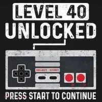 Level 40 Unlocked Press Start To Continue Women's Hoodie thumb 2