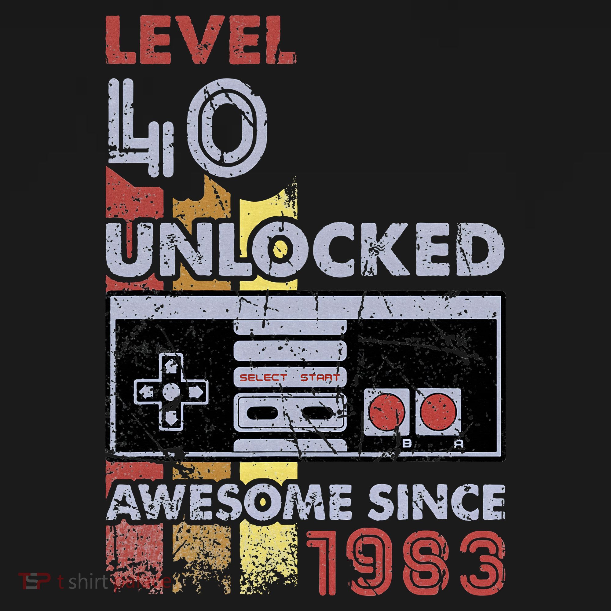 Level 40 Unlocked Gamer 40th Birthday Gift Video Game Lovers Women's Hoodie