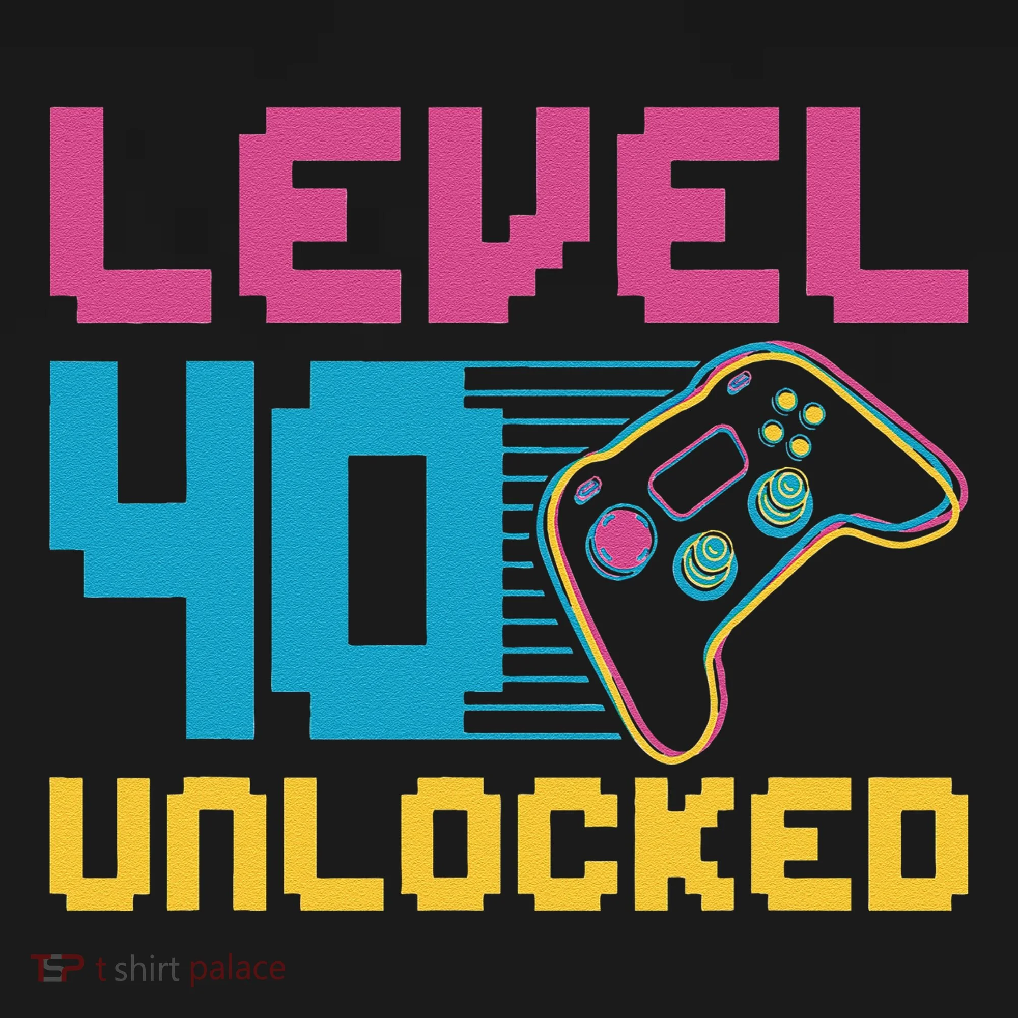 Level 40 Unlocked Gaming Birthday Tank Top