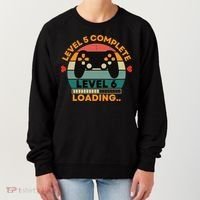 Level 5 Complete Level 6 Loading 5th Wedding Anniversary Gift Women's Sweatshirt thumb 0