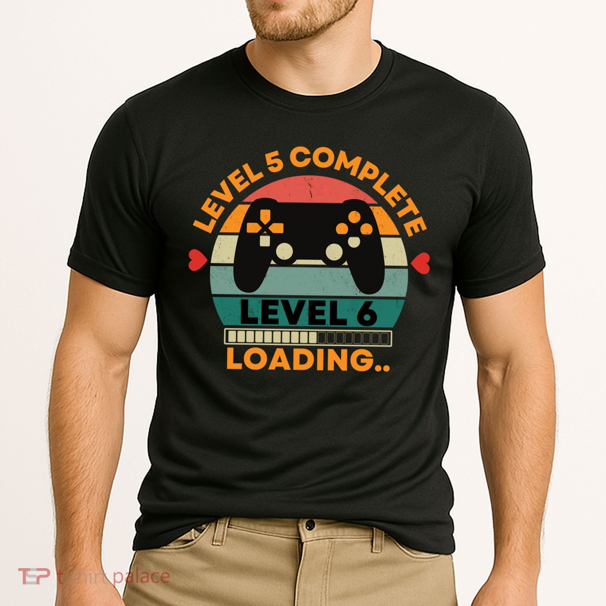 Level 5 Complete Level 6 Loading 5th Wedding Anniversary Gift Cooling Performance Crew T-Shirt