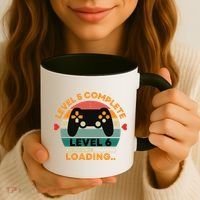 Level 5 Complete Level 6 Loading 5th Wedding Anniversary Gift Coffee Mug thumb 3
