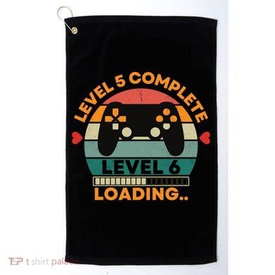 Level 5 Complete Level 6 Loading 5th Wedding Anniversary Gift Golf Towel