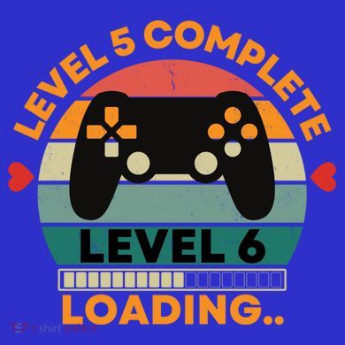 Level 5 Complete Level 6 Loading 5th Wedding Anniversary Gift Long Sleeve Shirt