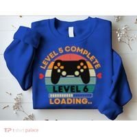 Level 5 Complete Level 6 Loading 5th Wedding Anniversary Gift Sweatshirt thumb 2