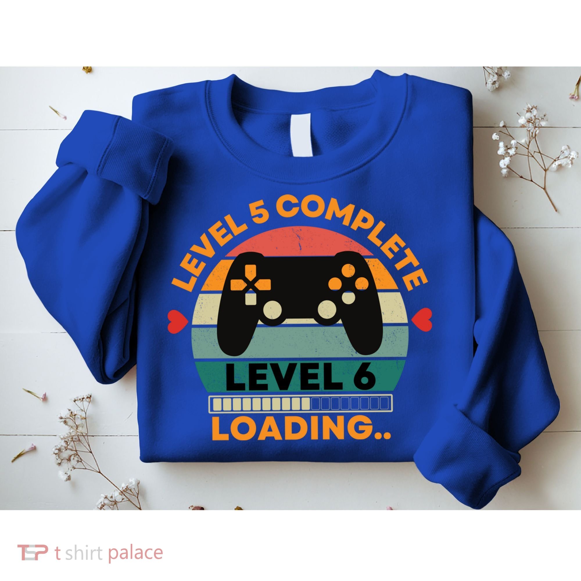 Level 5 Complete Level 6 Loading 5th Wedding Anniversary Gift Sweatshirt