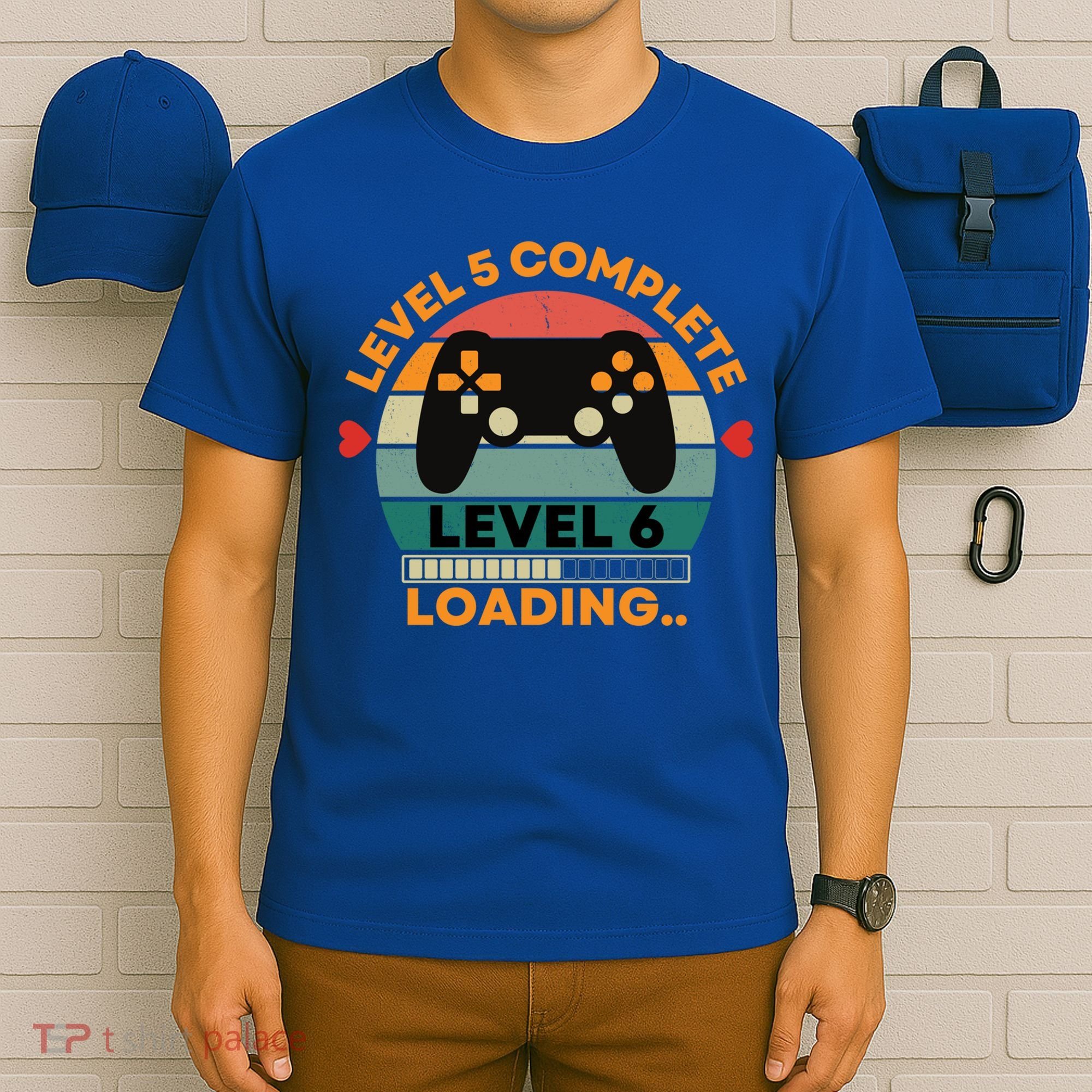 Level 5 Complete Level 6 Loading 5th Wedding Anniversary Gift T-Shirt