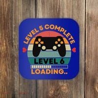 Level 5 Complete Level 6 Loading 5th Wedding Anniversary Gift Coaster thumb 0
