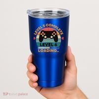 Level 5 Complete Level 6 Loading 5th Wedding Anniversary Gift Tumbler thumb 2