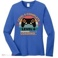 Level 5 Complete Level 6 Loading 5th Wedding Anniversary Gift Women's Long Sleeve Shirt thumb 0
