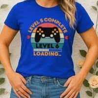 Level 5 Complete Level 6 Loading 5th Wedding Anniversary Gift Women's T-Shirt thumb 2