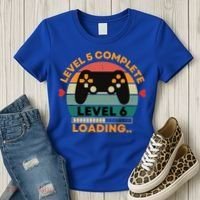 Level 5 Complete Level 6 Loading 5th Wedding Anniversary Gift Women's T-Shirt thumb 3