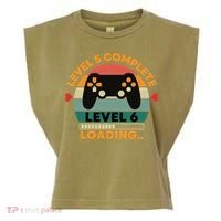 Level 5 Complete Level 6 Loading 5th Wedding Anniversary Gift Garment-Dyed Women's Muscle Tee thumb 0