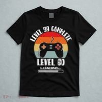 Level 59 Complete Level 60 Loading Vintage Birthday Video Game T-Shirt thumb 5