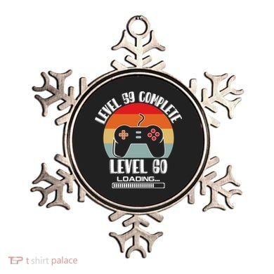 Level 59 Complete Level 60 Loading Vintage Birthday Video Game Ornament